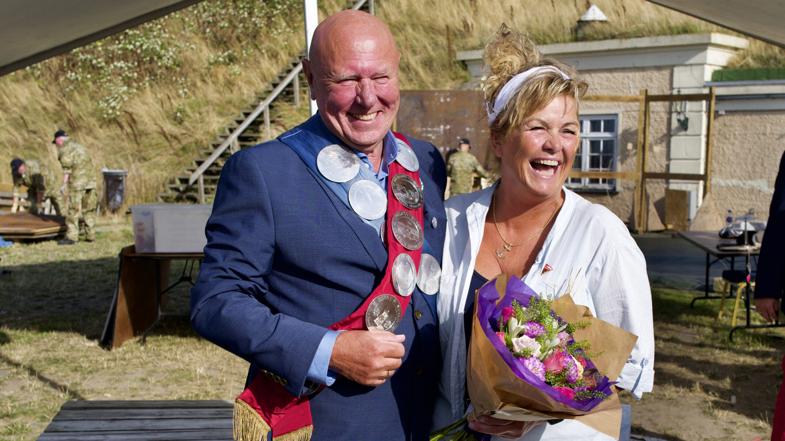 Kongepar 2019 Kong Peter og Cythia