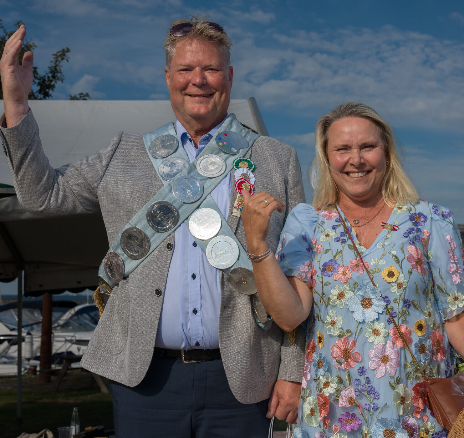 Kong Christian og Betina Bitzer